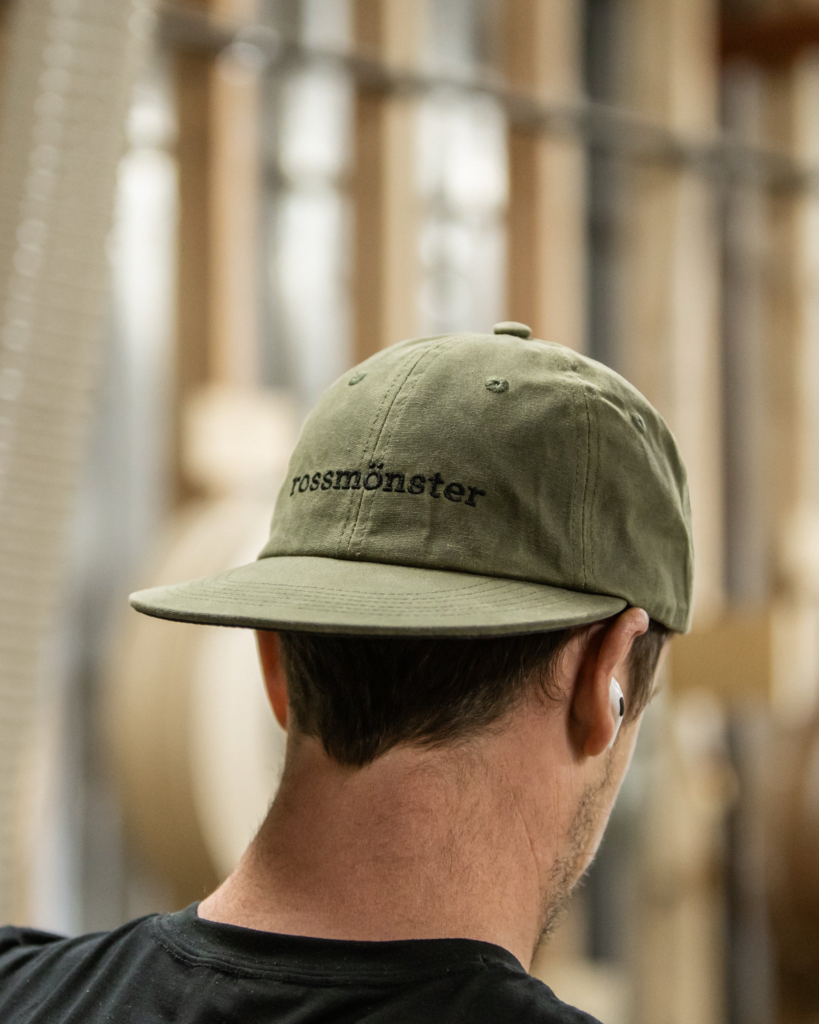 Rossmonster Waxed Cavas Dad Hat