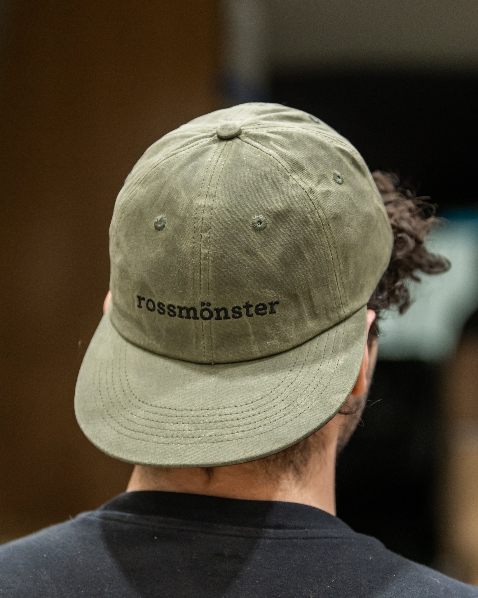 Rossmonster Waxed Cavas Dad Hat