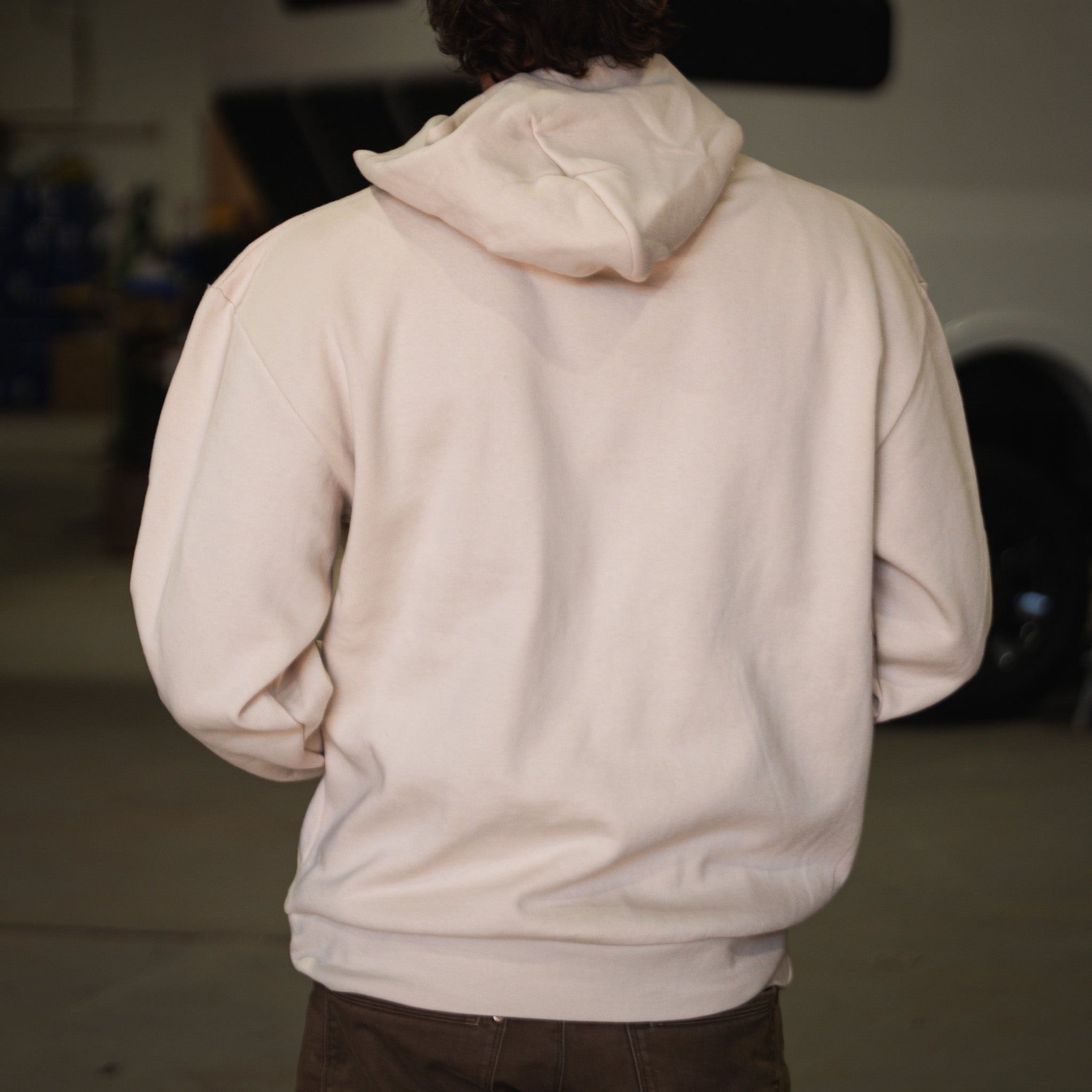 Rossmonster Comfort Hoodie Ivory