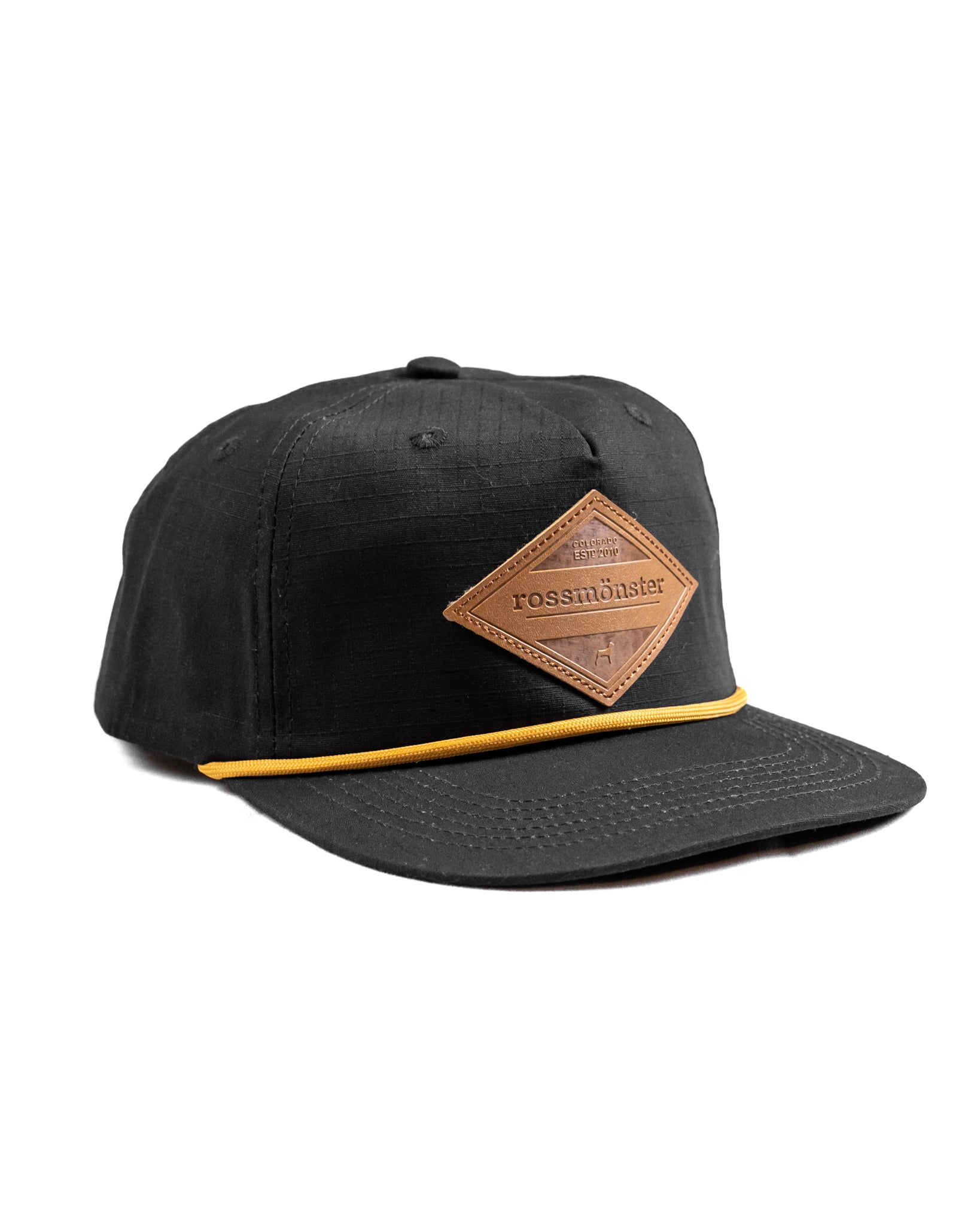 Rossmonster OG Leather Patch hat