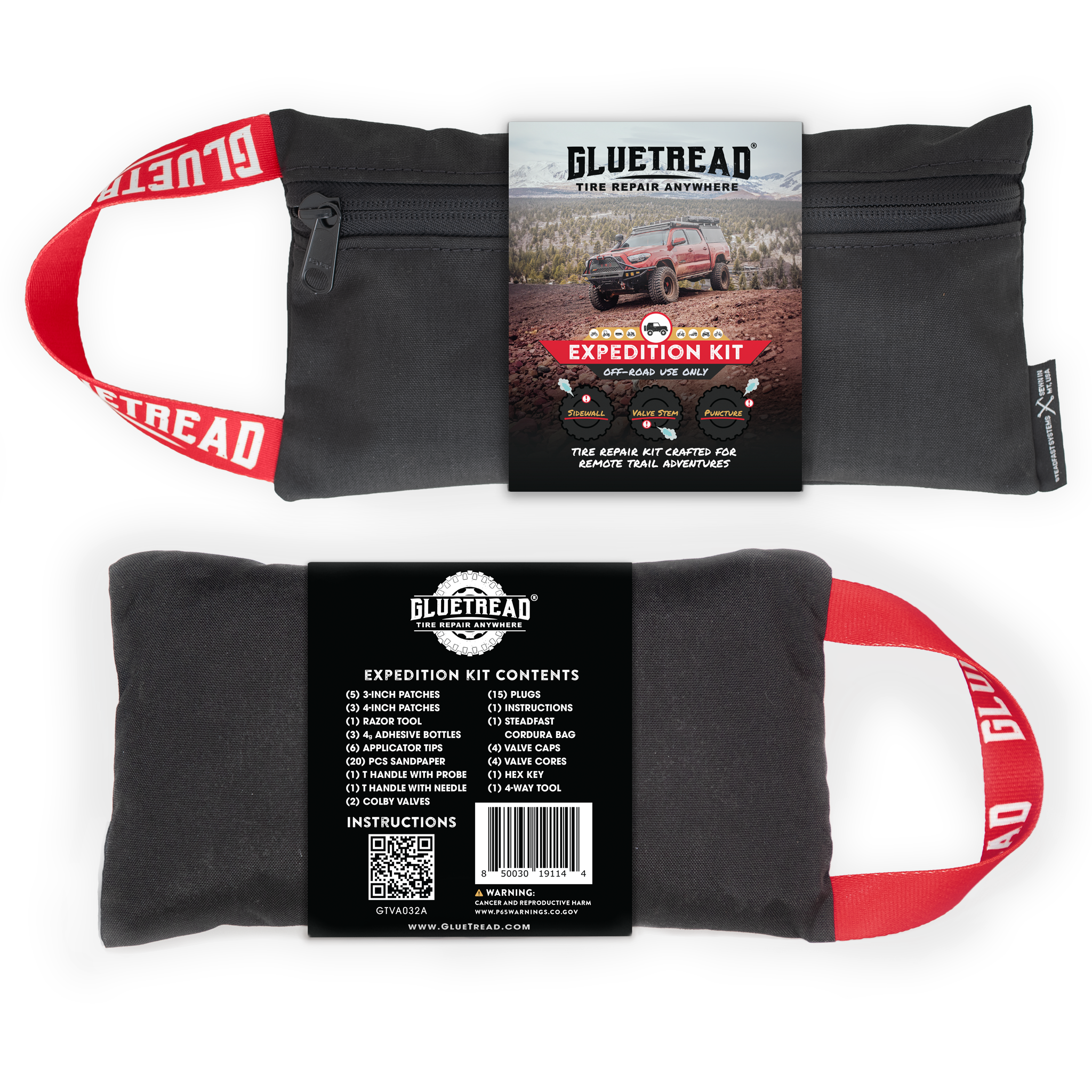 GlueTread Expedition Kit: