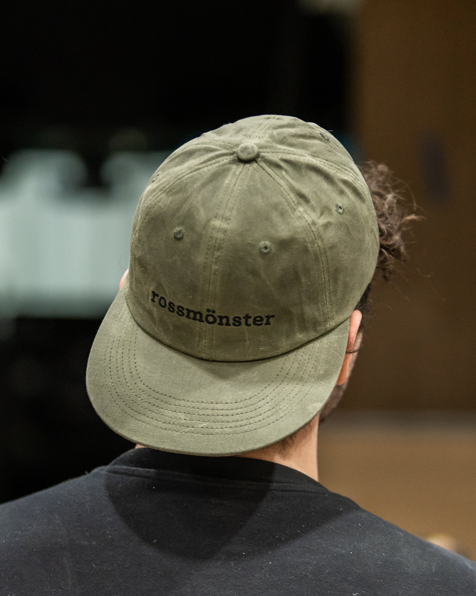 Rossmonster Waxed Cavas Dad Hat