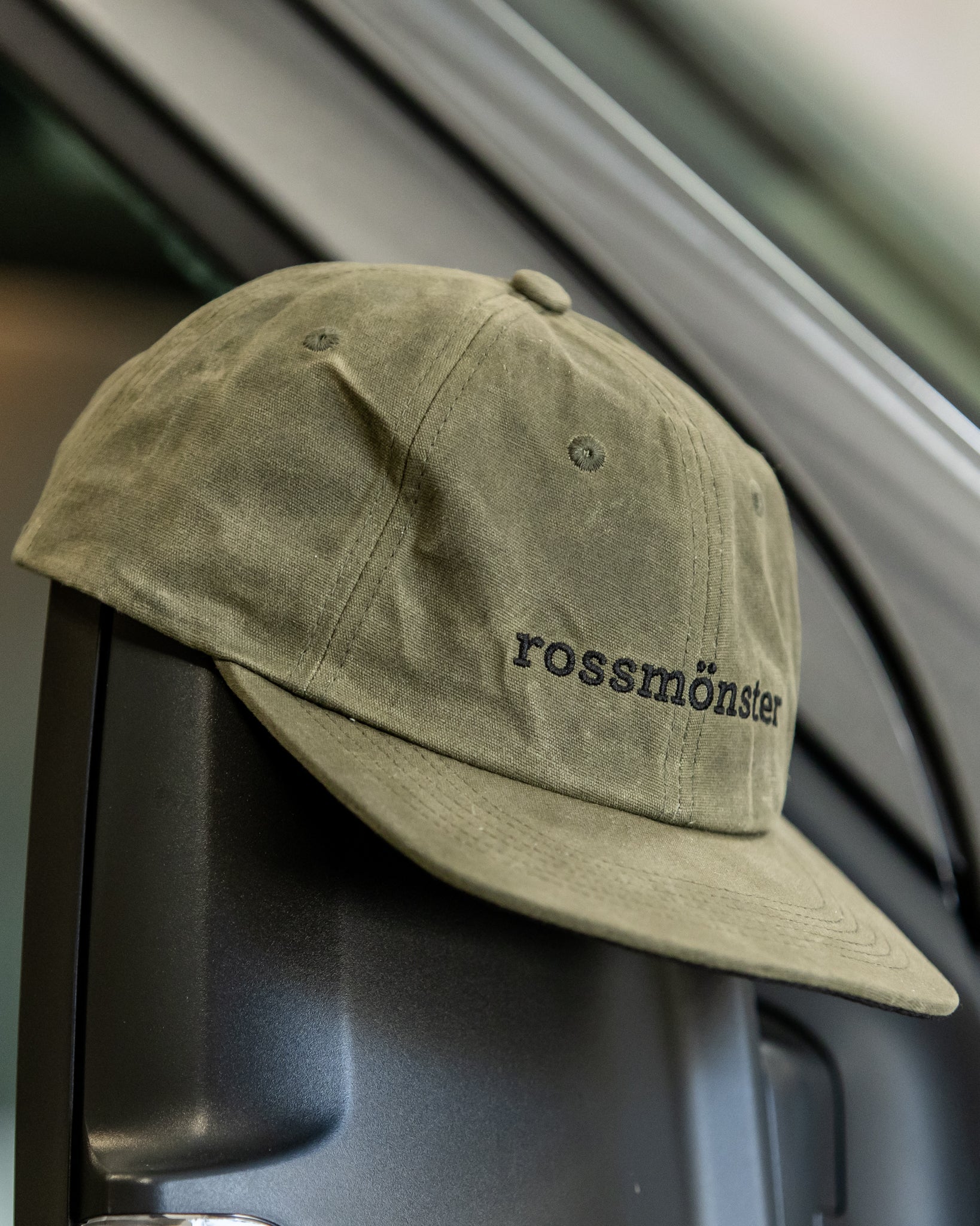 Rossmonster Waxed Cavas Dad Hat