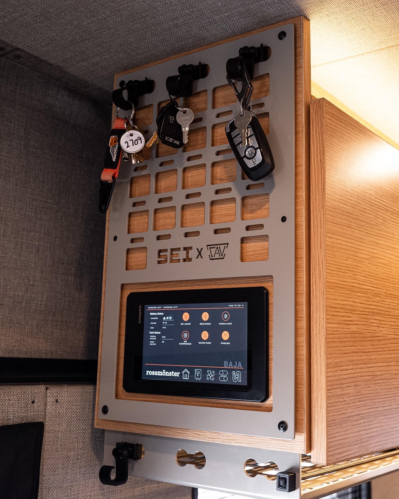 Rossmonster End Cabinet MOLLE Panel